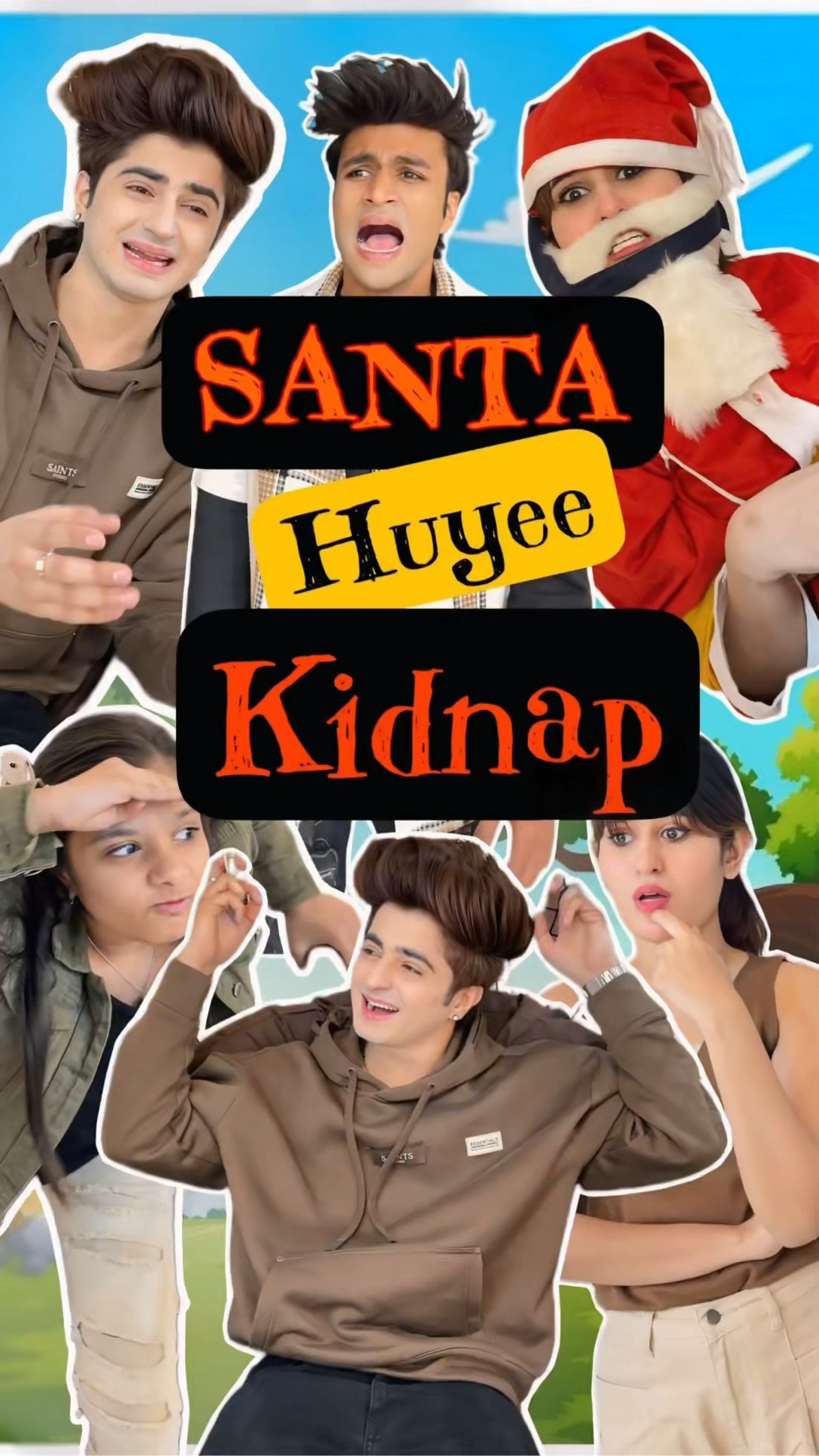 Santa ?? huyee kidnap ? || Gulshan Kalra #shorts